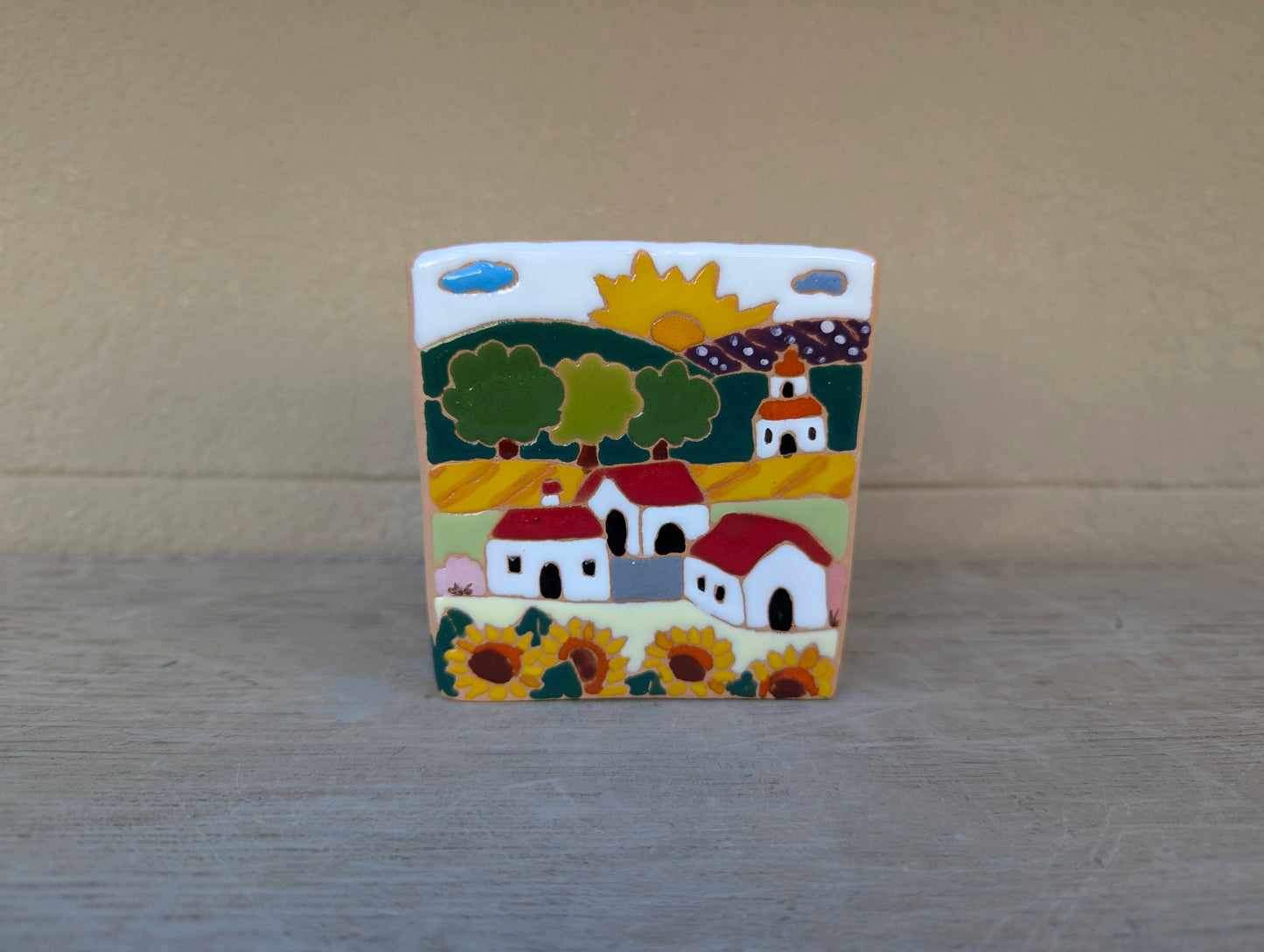 Vasi quadrati 9 cm