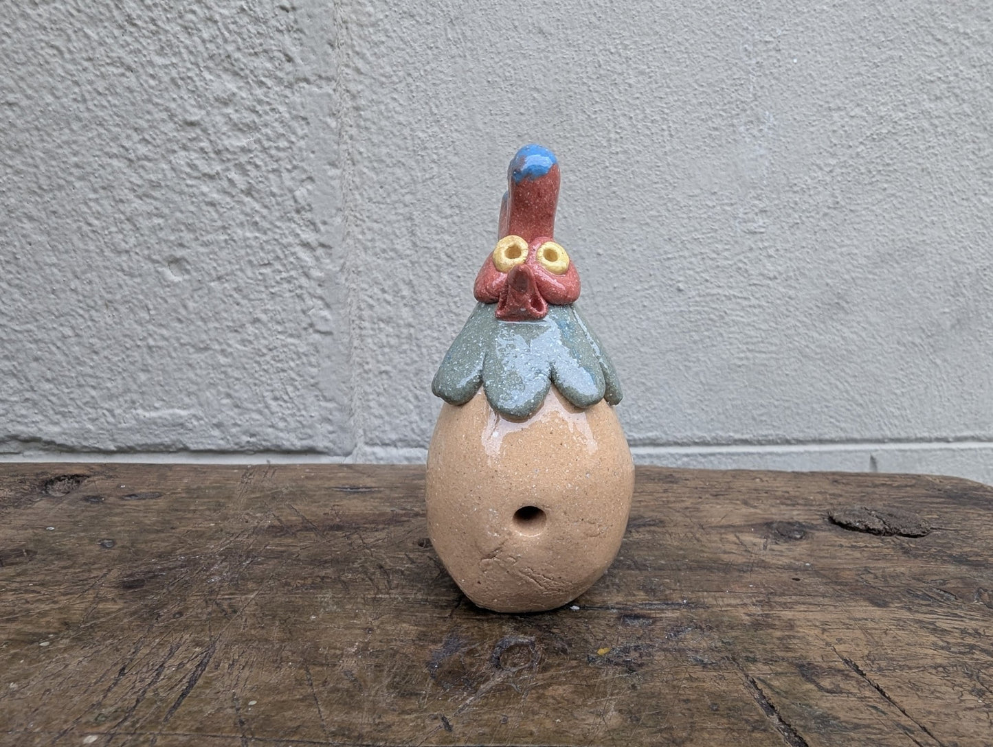 Fischietto Gallina - | Idee regalo, artigianato, arredamento, design, tessuti e tombolo | Milleidee di Alessandro Magrini, Anghiari, Toscana
