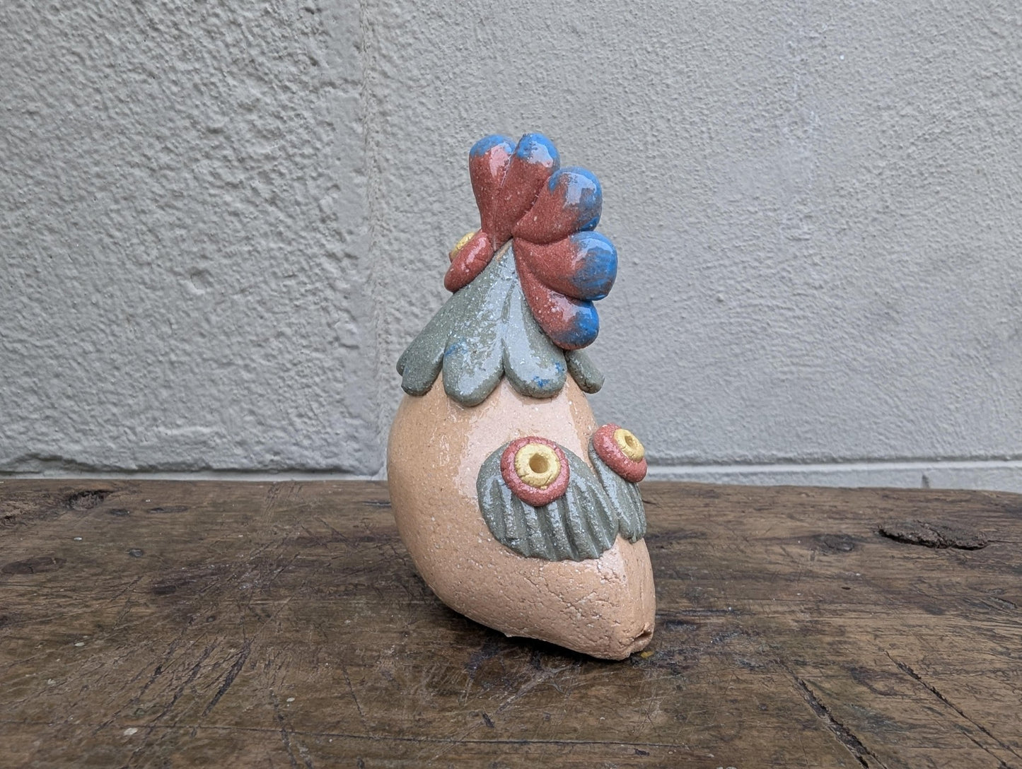 Fischietto Gallina - | Idee regalo, artigianato, arredamento, design, tessuti e tombolo | Milleidee di Alessandro Magrini, Anghiari, Toscana