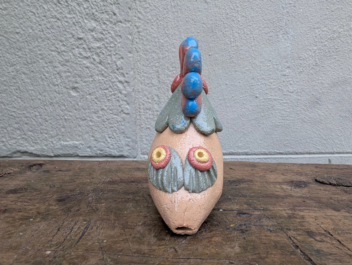 Fischietto Gallina - | Idee regalo, artigianato, arredamento, design, tessuti e tombolo | Milleidee di Alessandro Magrini, Anghiari, Toscana