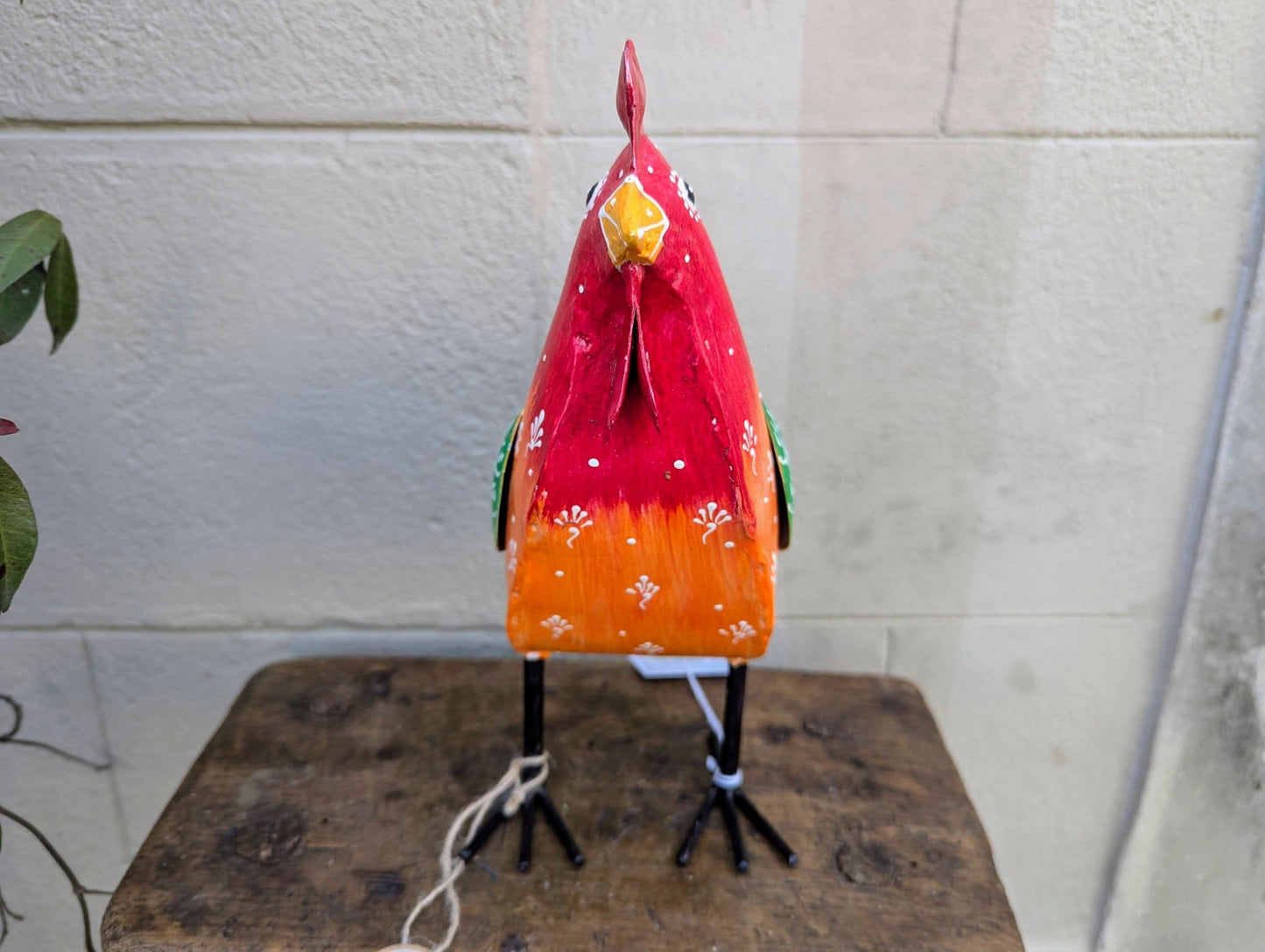 Gallina decorata - | Idee regalo, artigianato, arredamento, design, tessuti e tombolo | Milleidee di Alessandro Magrini, Anghiari, Toscana