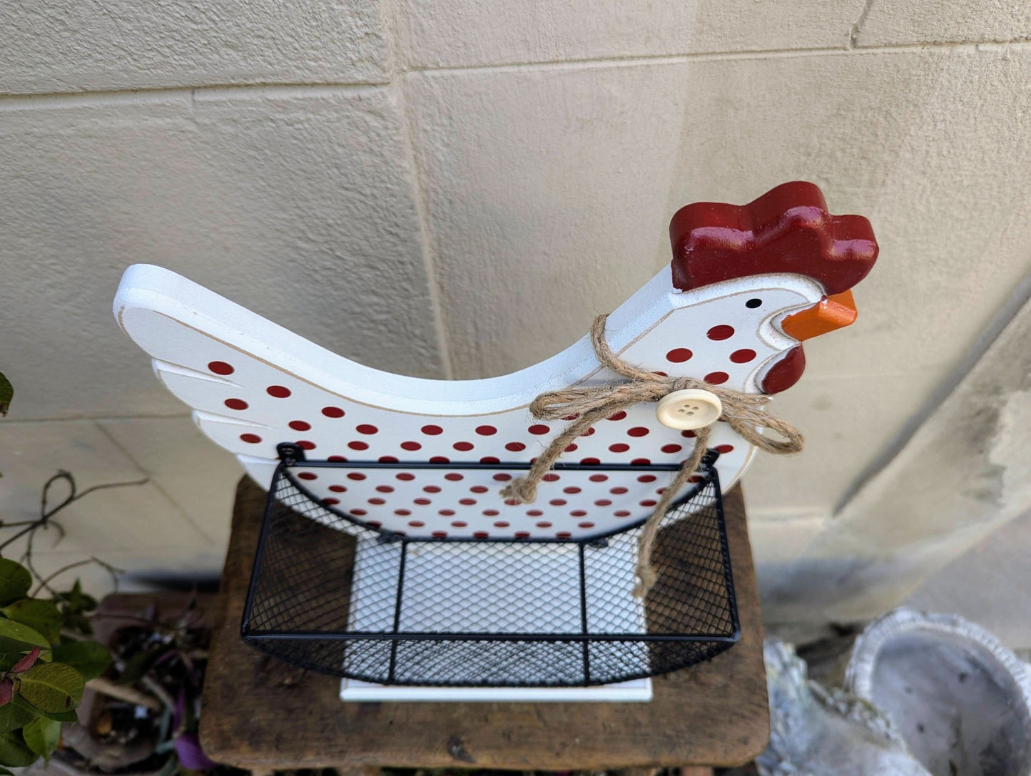 Gallina porta uova - | Idee regalo, artigianato, arredamento, design, tessuti e tombolo | Milleidee di Alessandro Magrini, Anghiari, Toscana