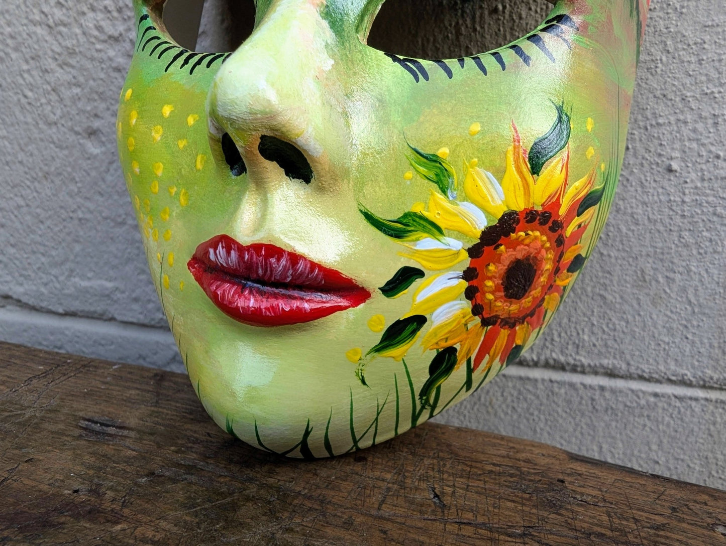 Maschera Arte Toscana - | Idee regalo, artigianato, arredamento, design, tessuti e tombolo | Milleidee di Alessandro Magrini, Anghiari, Toscana