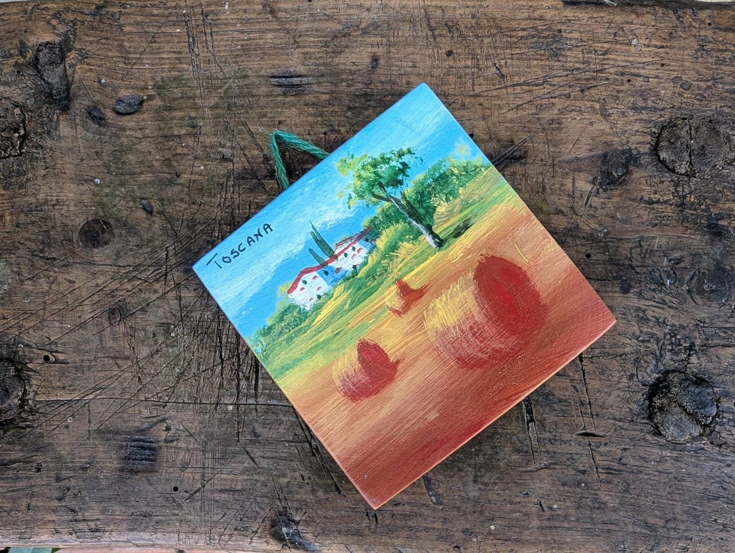 Piastrella Arte Toscana - | Idee regalo, artigianato, arredamento, design, tessuti e tombolo | Milleidee di Alessandro Magrini, Anghiari, Toscana