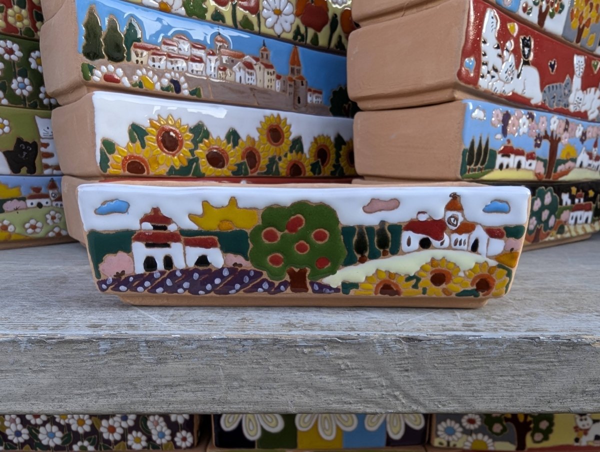 Porta oggetti 15 cm - | Idee regalo, artigianato, arredamento, design, tessuti e tombolo | Milleidee di Alessandro Magrini, Anghiari, Toscana