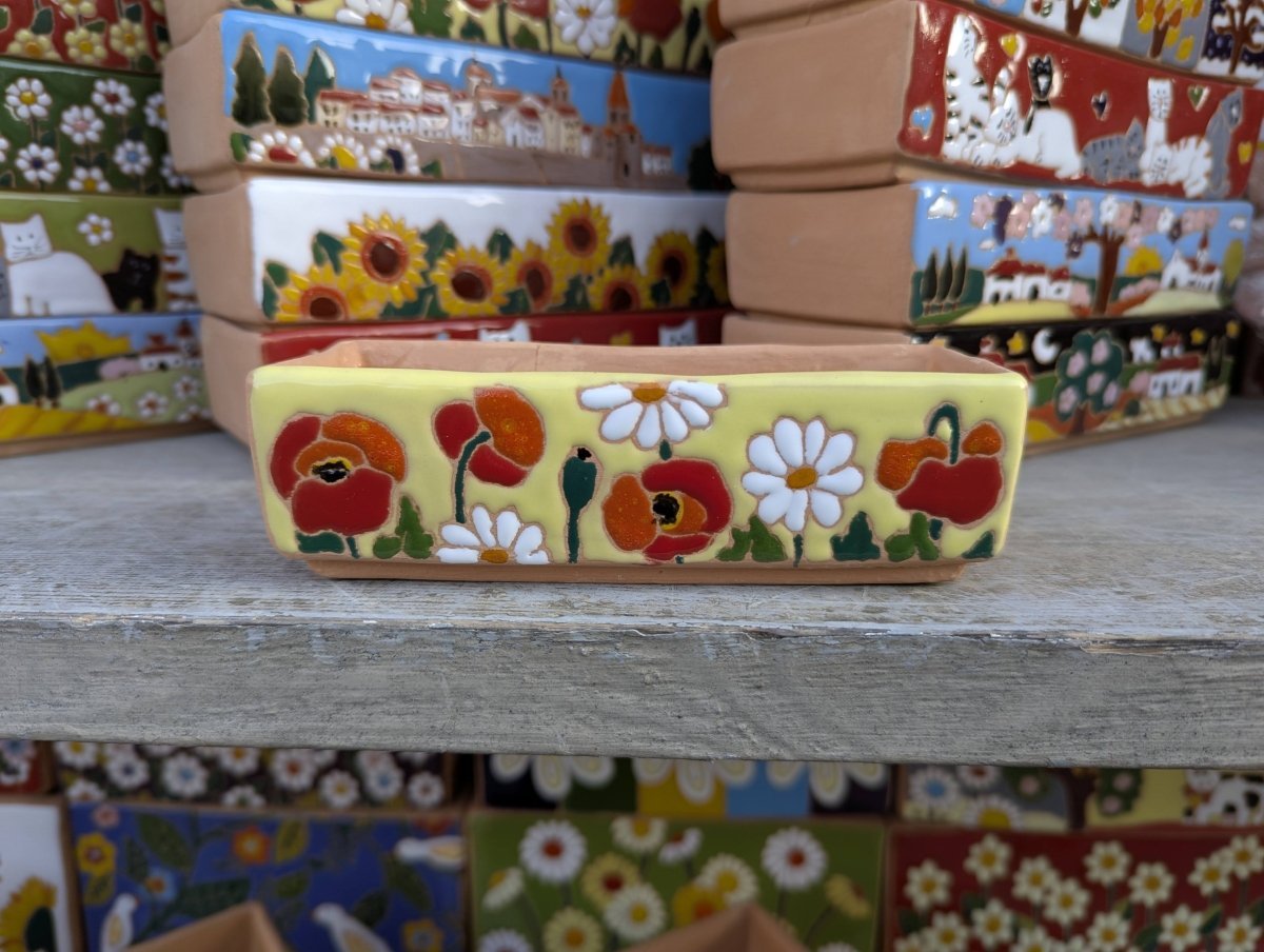 Porta oggetti 15 cm - | Idee regalo, artigianato, arredamento, design, tessuti e tombolo | Milleidee di Alessandro Magrini, Anghiari, Toscana