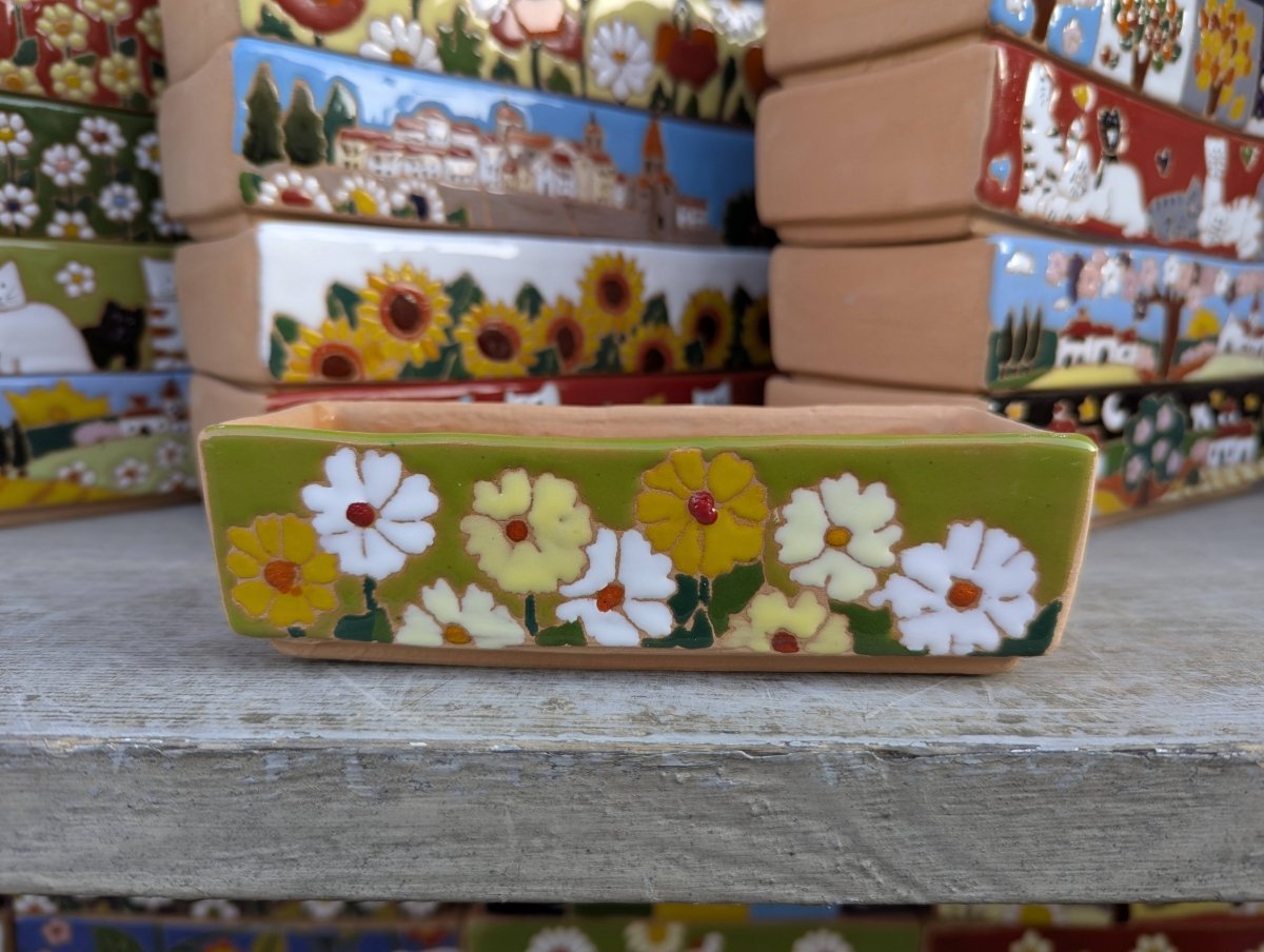 Porta oggetti 15 cm - | Idee regalo, artigianato, arredamento, design, tessuti e tombolo | Milleidee di Alessandro Magrini, Anghiari, Toscana