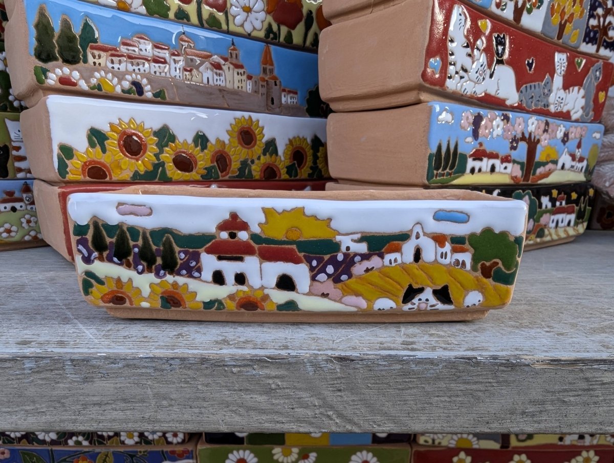Porta oggetti 15 cm - | Idee regalo, artigianato, arredamento, design, tessuti e tombolo | Milleidee di Alessandro Magrini, Anghiari, Toscana