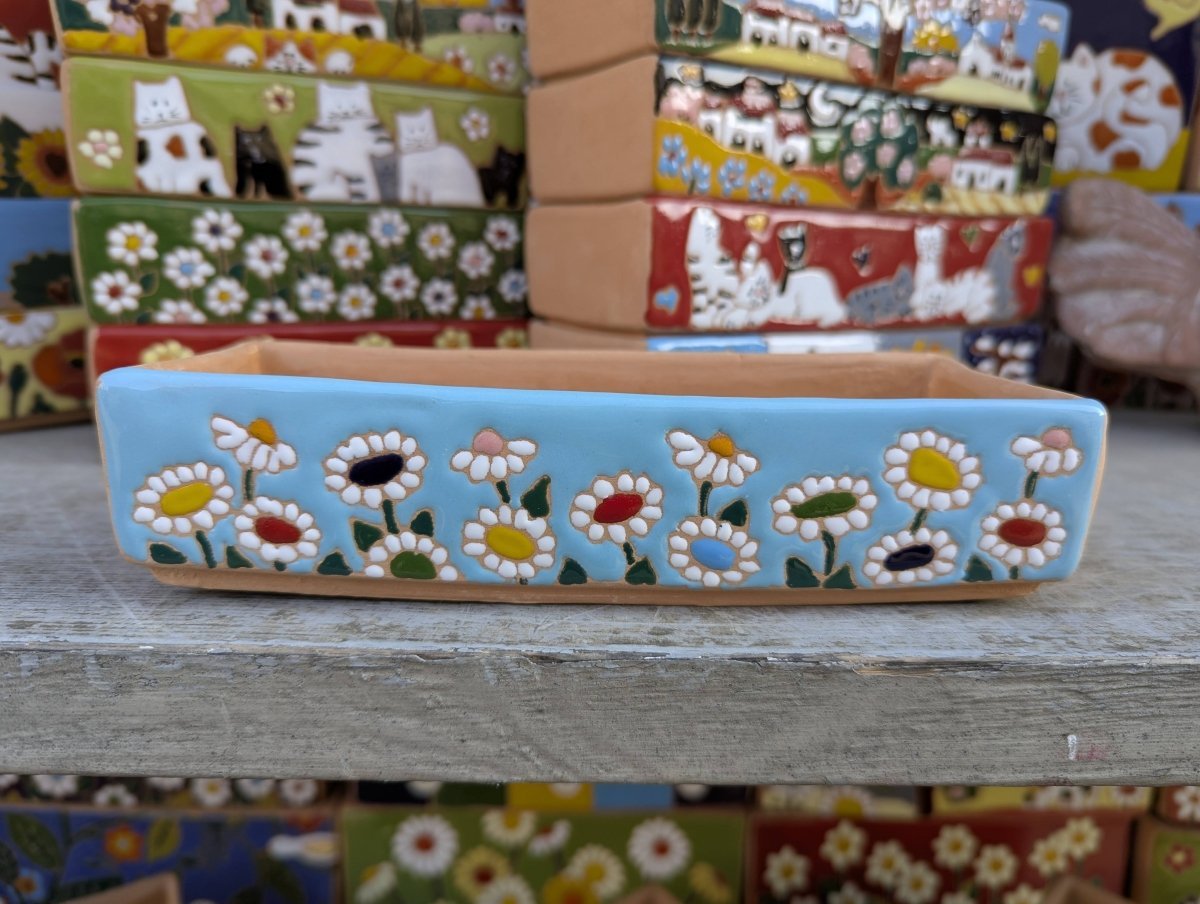 Porta oggetti 18 cm - | Idee regalo, artigianato, arredamento, design, tessuti e tombolo | Milleidee di Alessandro Magrini, Anghiari, Toscana