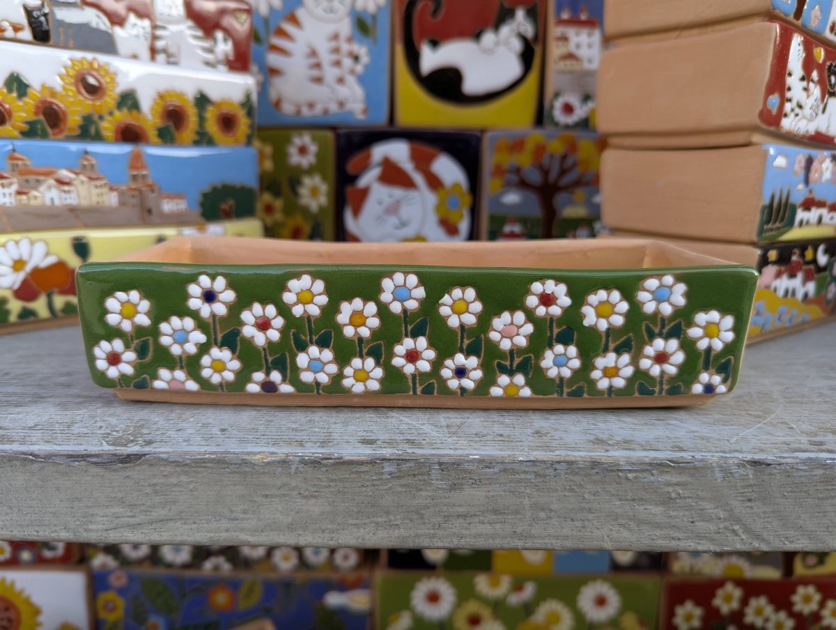 Porta oggetti 18 cm - | Idee regalo, artigianato, arredamento, design, tessuti e tombolo | Milleidee di Alessandro Magrini, Anghiari, Toscana