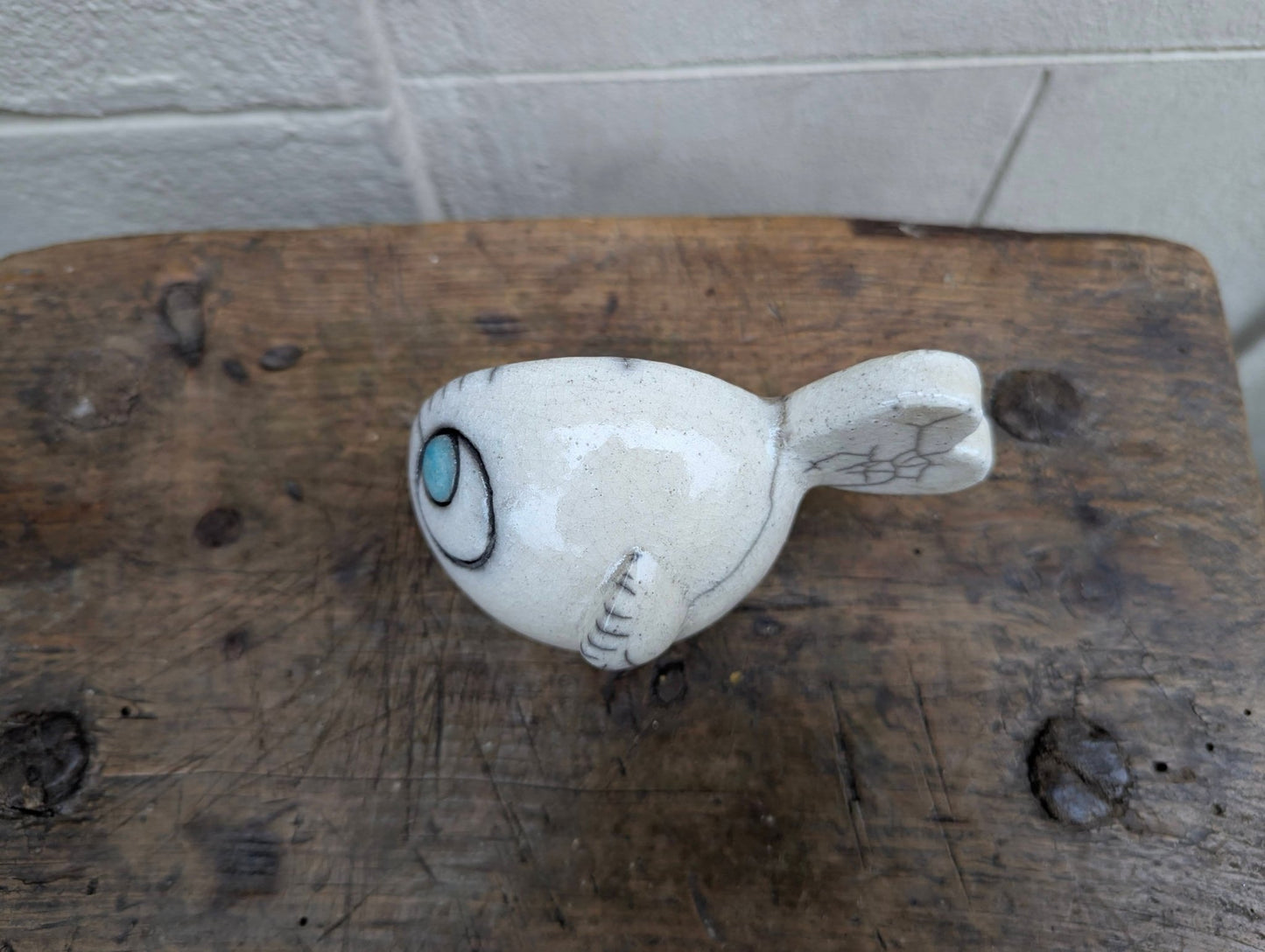 Raku - Pesce - | Idee regalo, artigianato, arredamento, design, tessuti e tombolo | Milleidee di Alessandro Magrini, Anghiari, Toscana