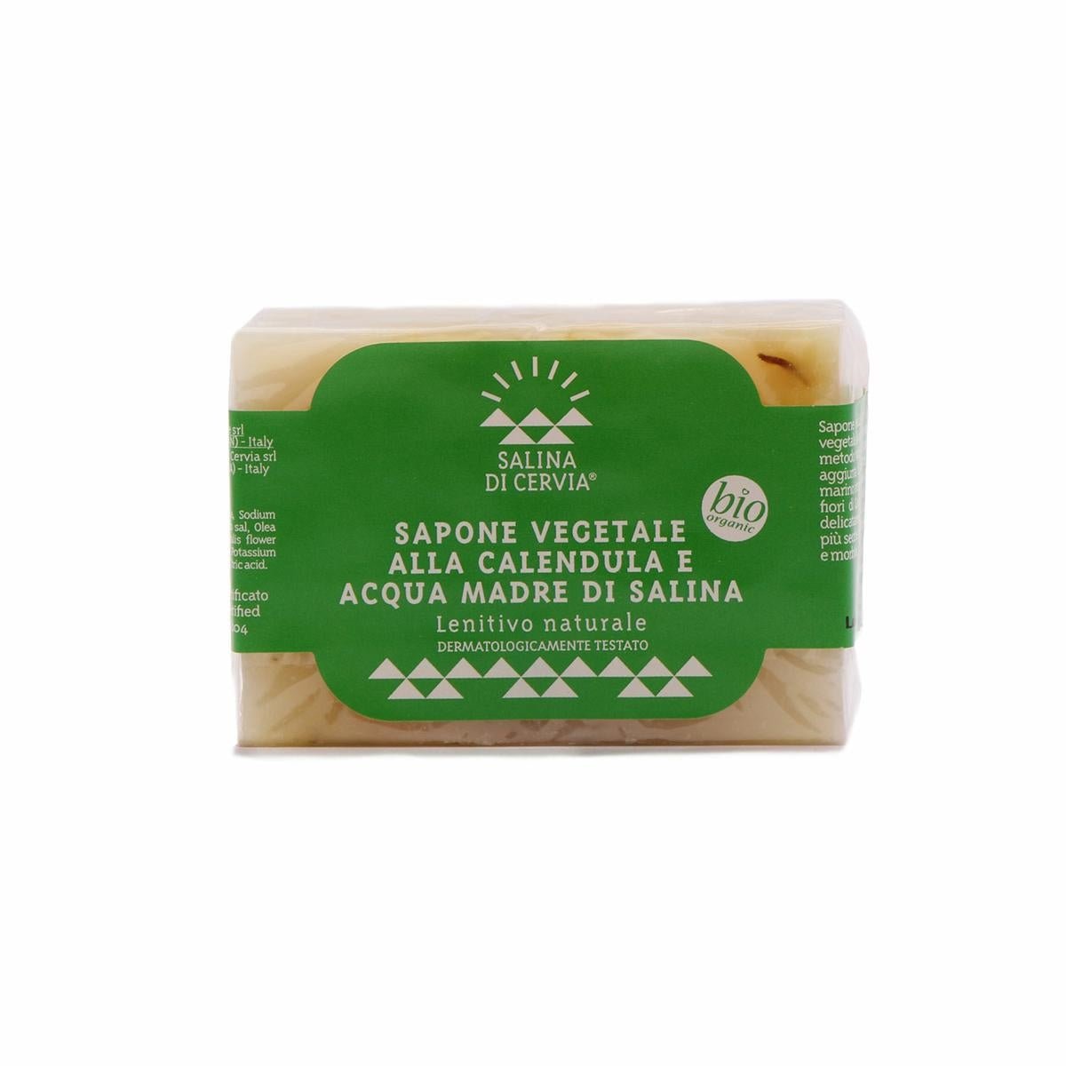 Sapone vegetale bio alla Calendula e Acqua Madre 100g - | Idee regalo, artigianato, arredamento, design, tessuti e tombolo | Milleidee di Alessandro Magrini, Anghiari, Toscana