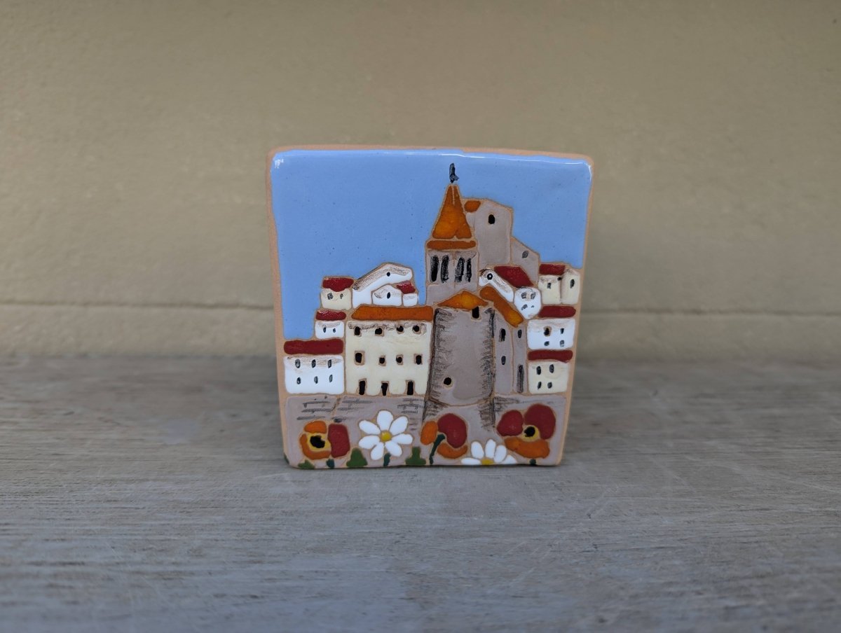Vasi quadrati 9 cm - | Idee regalo, artigianato, arredamento, design, tessuti e tombolo | Milleidee di Alessandro Magrini, Anghiari, Toscana