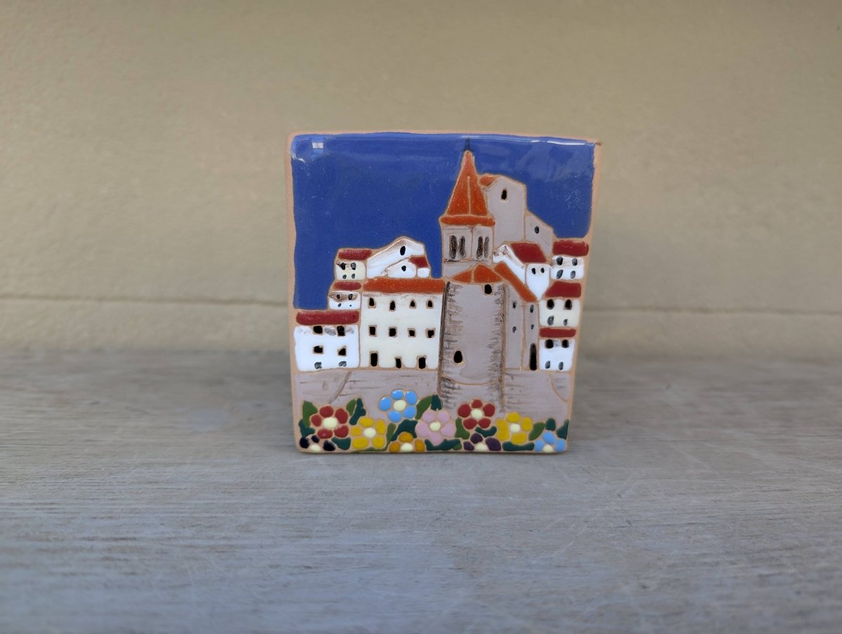 Vasi quadrati 9 cm - | Idee regalo, artigianato, arredamento, design, tessuti e tombolo | Milleidee di Alessandro Magrini, Anghiari, Toscana