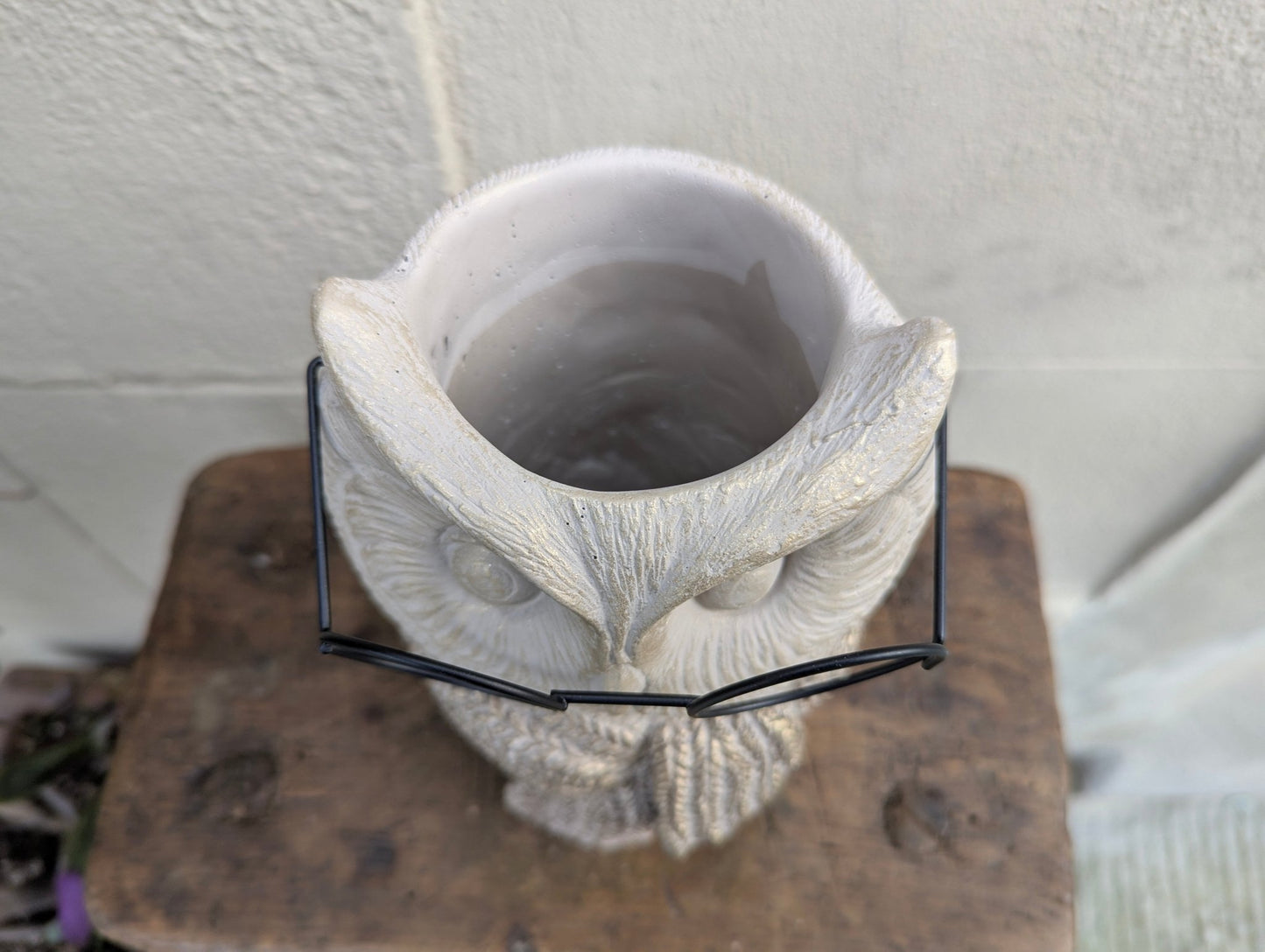 Vaso Gufo - | Idee regalo, artigianato, arredamento, design, tessuti e tombolo | Milleidee di Alessandro Magrini, Anghiari, Toscana