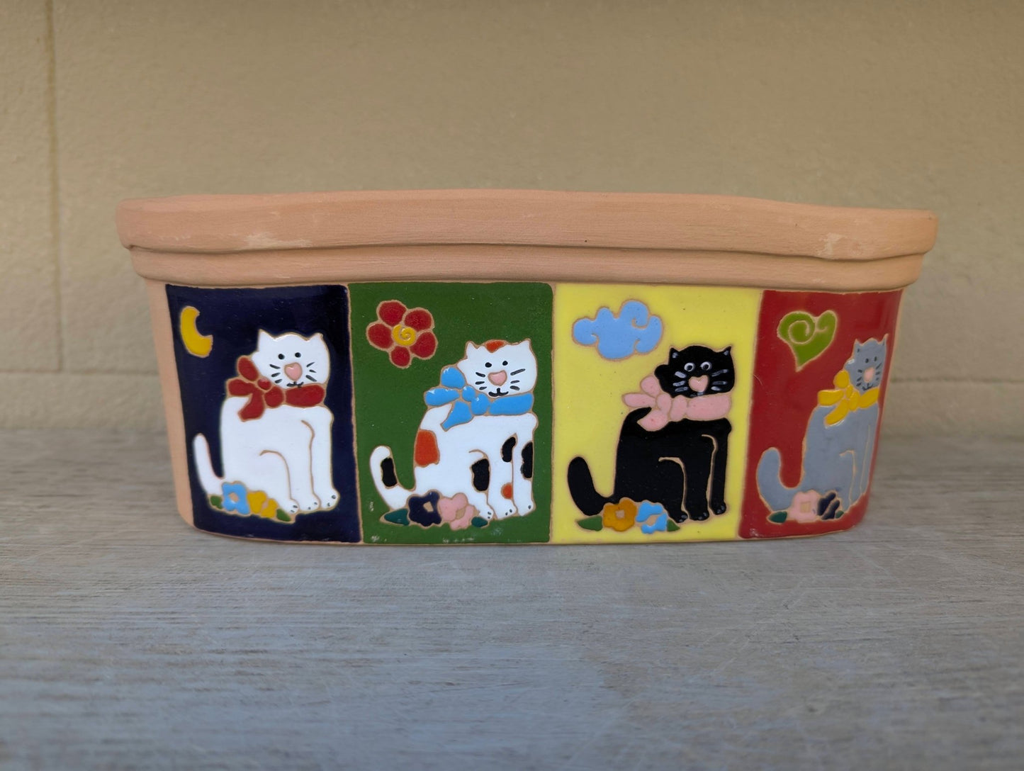 Vaso ovale 26 cm - | Idee regalo, artigianato, arredamento, design, tessuti e tombolo | Milleidee di Alessandro Magrini, Anghiari, Toscana