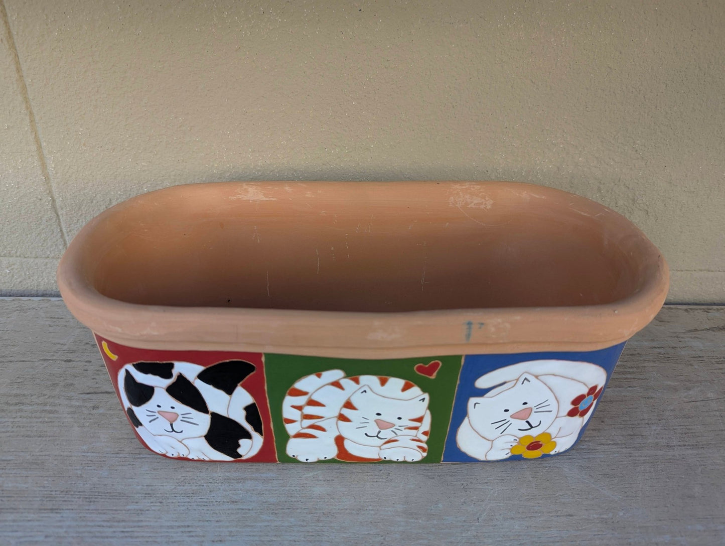 Vaso ovale 32 cm - | Idee regalo, artigianato, arredamento, design, tessuti e tombolo | Milleidee di Alessandro Magrini, Anghiari, Toscana