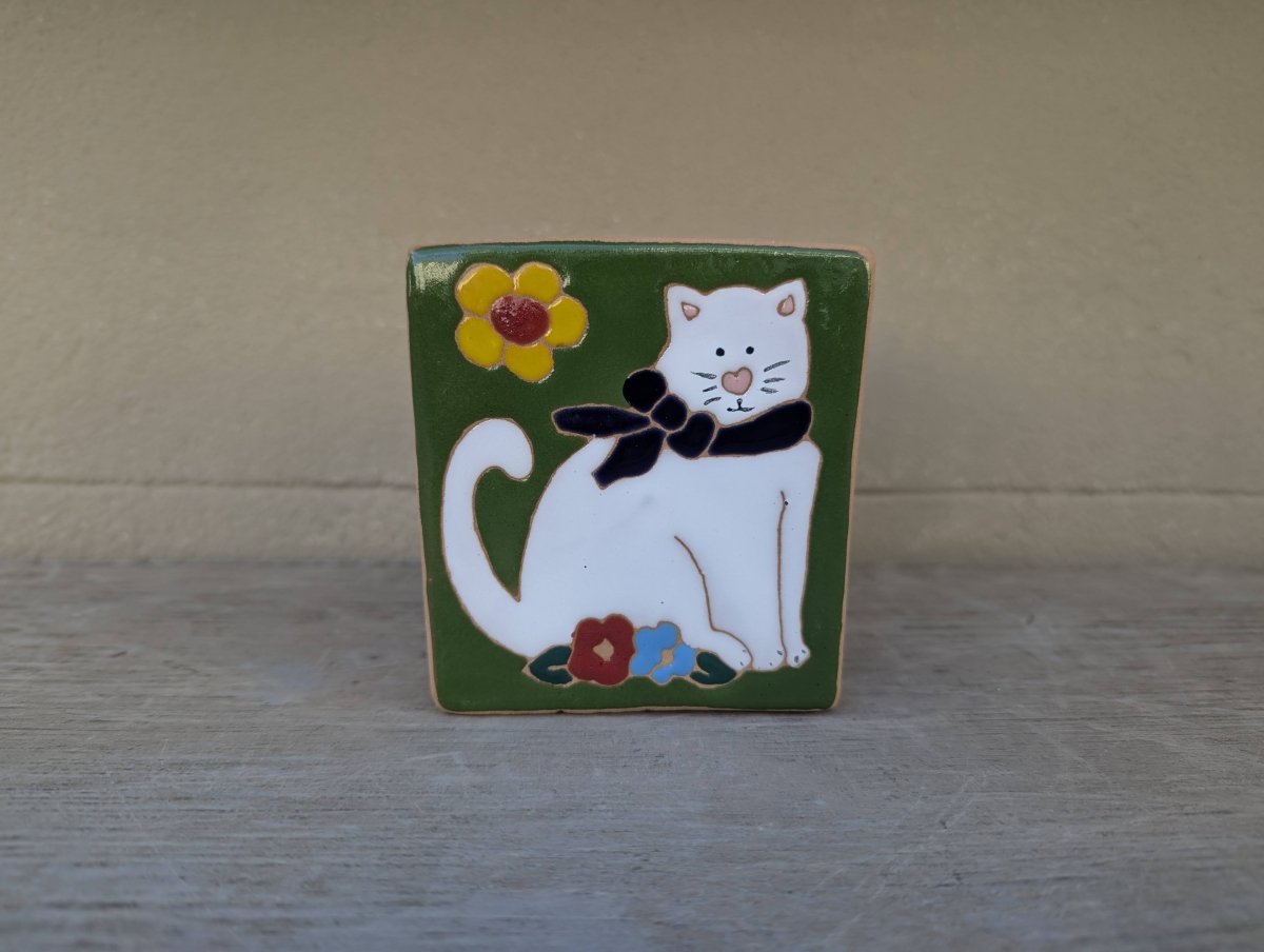 Vaso quadrato 9 cm Anghiari - | Idee regalo, artigianato, arredamento, design, tessuti e tombolo | Milleidee di Alessandro Magrini, Anghiari, Toscana