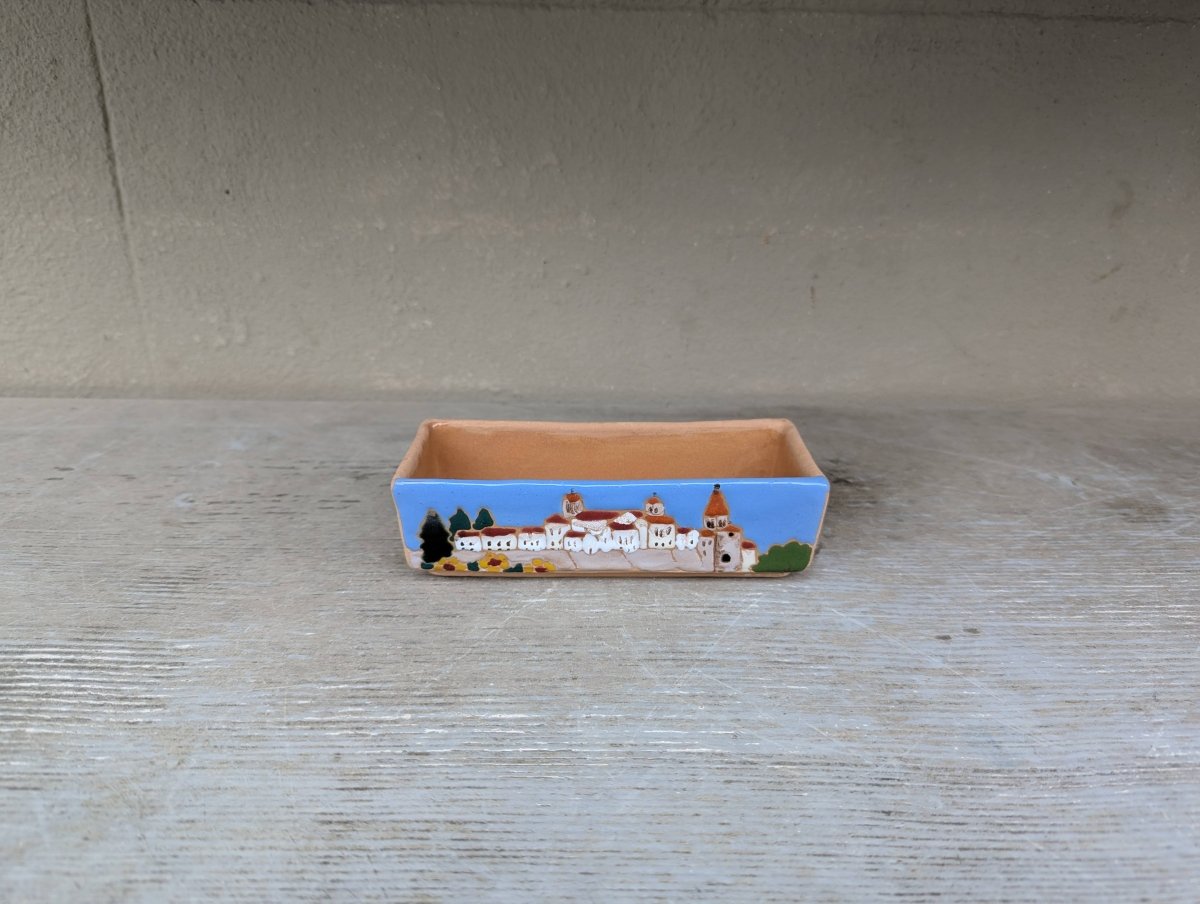 Vaso rettangolare 15 cm Anghiari - | Idee regalo, artigianato, arredamento, design, tessuti e tombolo | Milleidee di Alessandro Magrini, Anghiari, Toscana