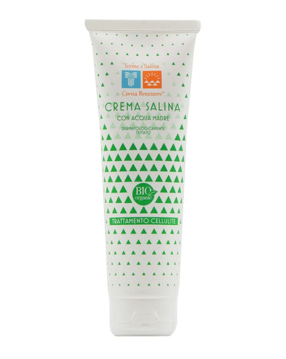 CREMA SALINA BIO TRATTAMENTO CELLULITE CON ACQUA MADRE 150 ML - | Idee regalo, artigianato, arredamento, design, tessuti e tombolo | Milleidee di Alessandro Magrini, Anghiari, Toscana