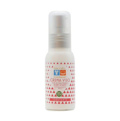 CREMA VISO BIO IDRATANTE CON ACQUA MADRE 50 ML - | Idee regalo, artigianato, arredamento, design, tessuti e tombolo | Milleidee di Alessandro Magrini, Anghiari, Toscana