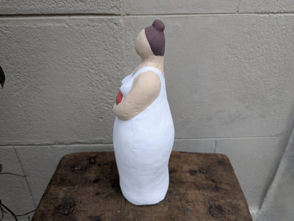 Donna con cuore - | Idee regalo, artigianato, arredamento, design, tessuti e tombolo | Milleidee di Alessandro Magrini, Anghiari, Toscana