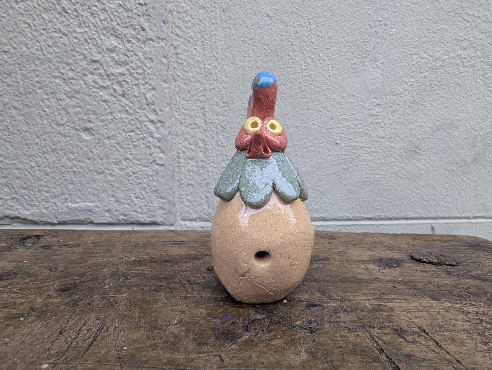 Fischietto Gallina - | Idee regalo, artigianato, arredamento, design, tessuti e tombolo | Milleidee di Alessandro Magrini, Anghiari, Toscana