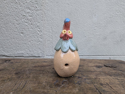 Fischietto Gallina - | Idee regalo, artigianato, arredamento, design, tessuti e tombolo | Milleidee di Alessandro Magrini, Anghiari, Toscana