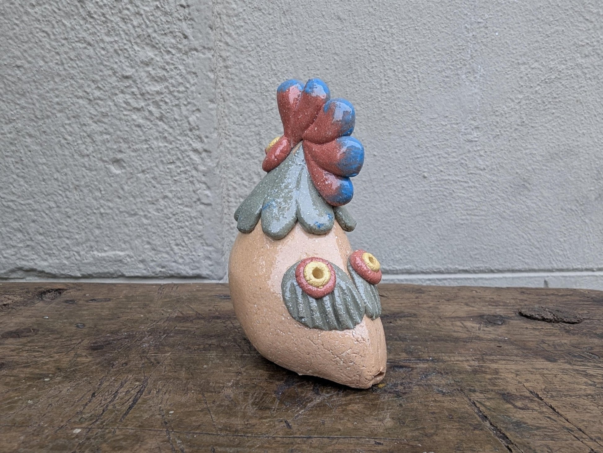 Fischietto Gallina - | Idee regalo, artigianato, arredamento, design, tessuti e tombolo | Milleidee di Alessandro Magrini, Anghiari, Toscana