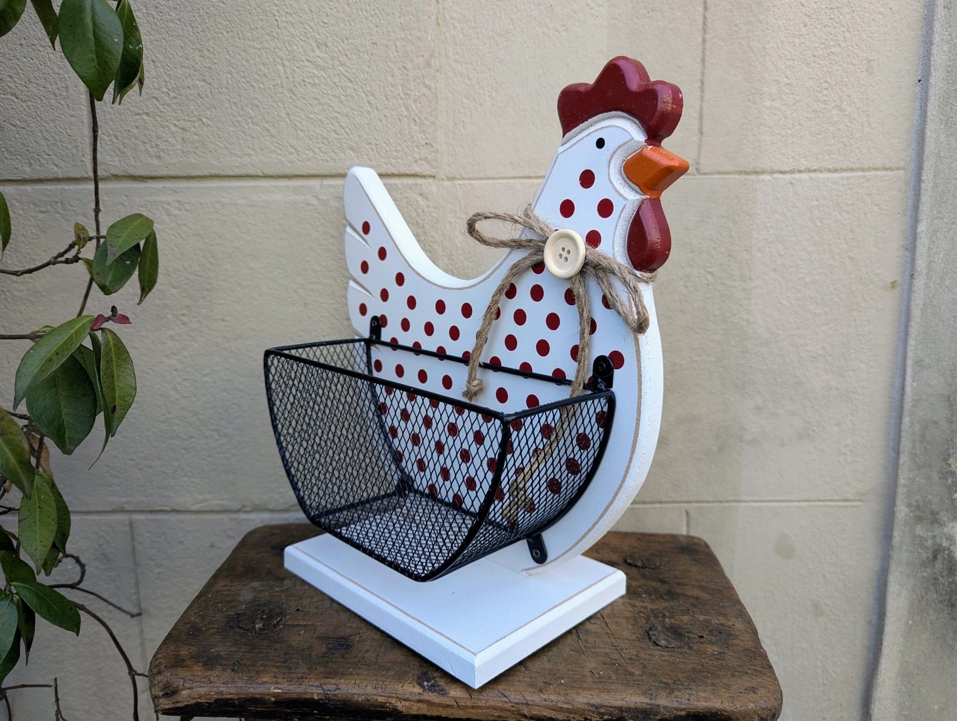 Gallina porta uova - | Idee regalo, artigianato, arredamento, design, tessuti e tombolo | Milleidee di Alessandro Magrini, Anghiari, Toscana