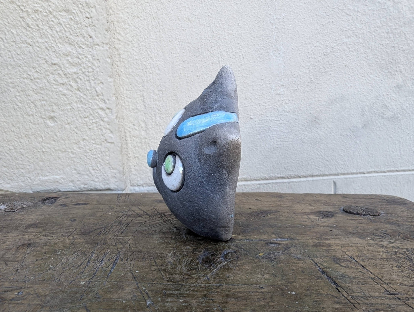 Raku - Gatto Nero - | Idee regalo, artigianato, arredamento, design, tessuti e tombolo | Milleidee di Alessandro Magrini, Anghiari, Toscana