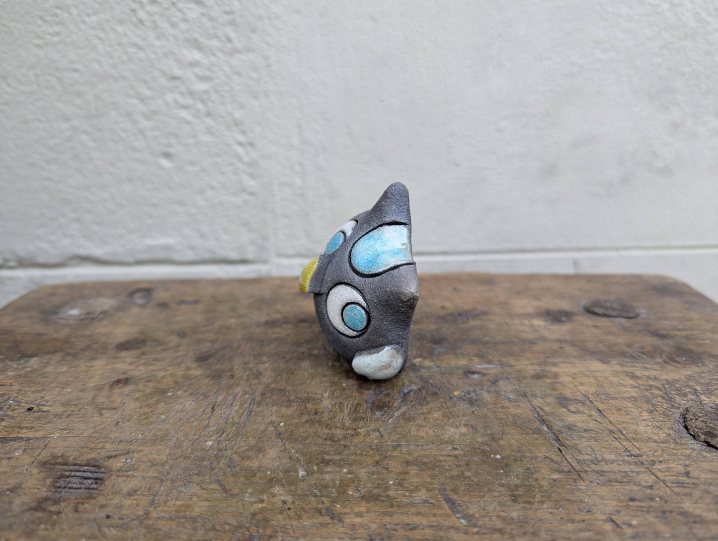 Raku - Gufetto - | Idee regalo, artigianato, arredamento, design, tessuti e tombolo | Milleidee di Alessandro Magrini, Anghiari, Toscana