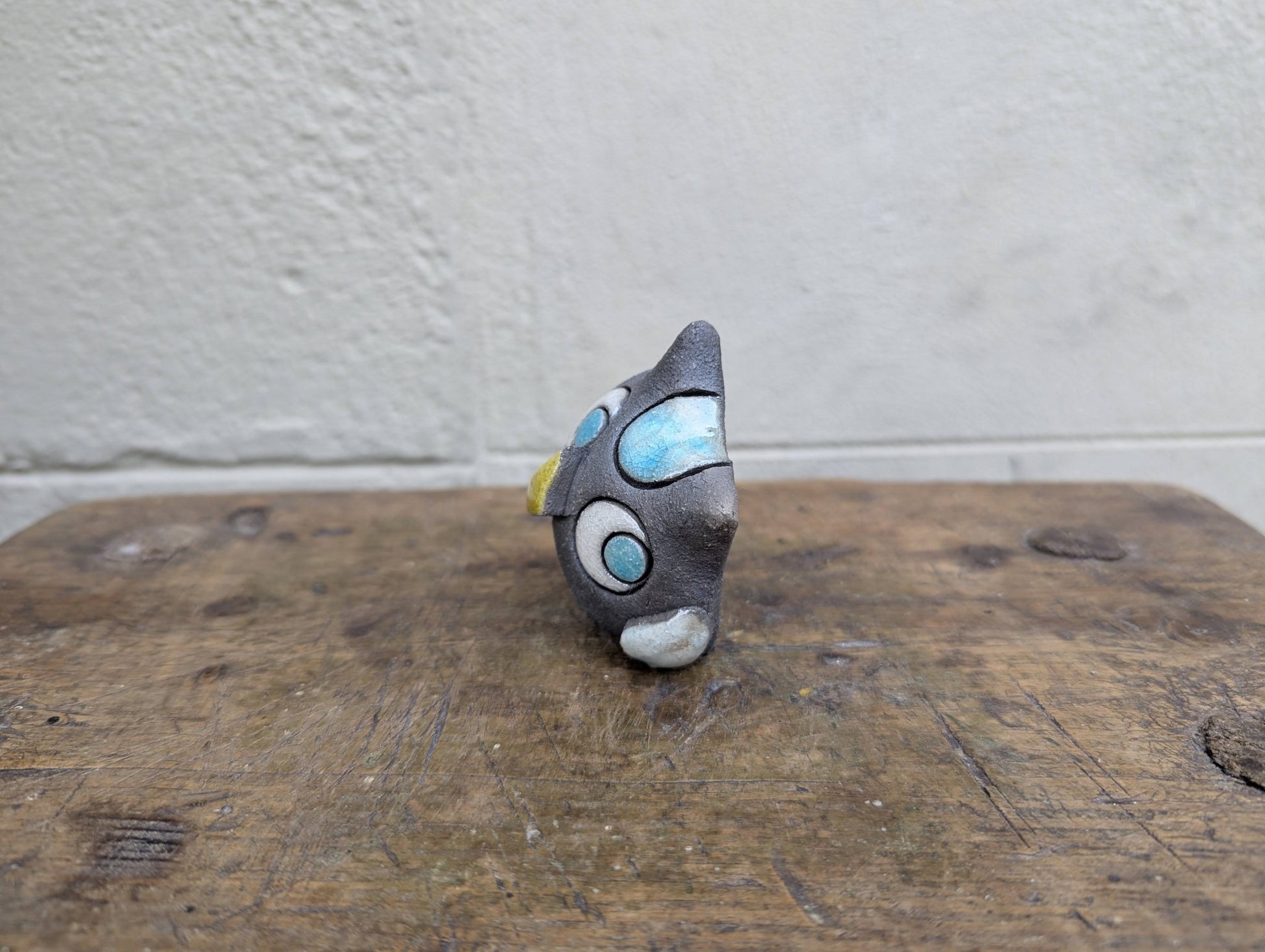 Raku - Gufetto - | Idee regalo, artigianato, arredamento, design, tessuti e tombolo | Milleidee di Alessandro Magrini, Anghiari, Toscana