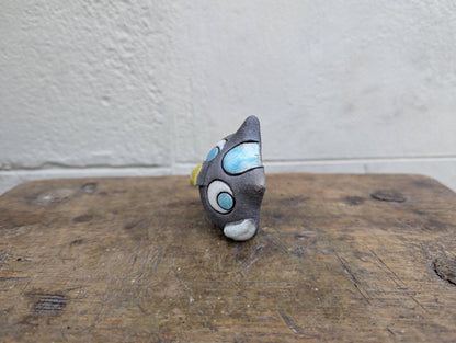 Raku - Gufetto - | Idee regalo, artigianato, arredamento, design, tessuti e tombolo | Milleidee di Alessandro Magrini, Anghiari, Toscana