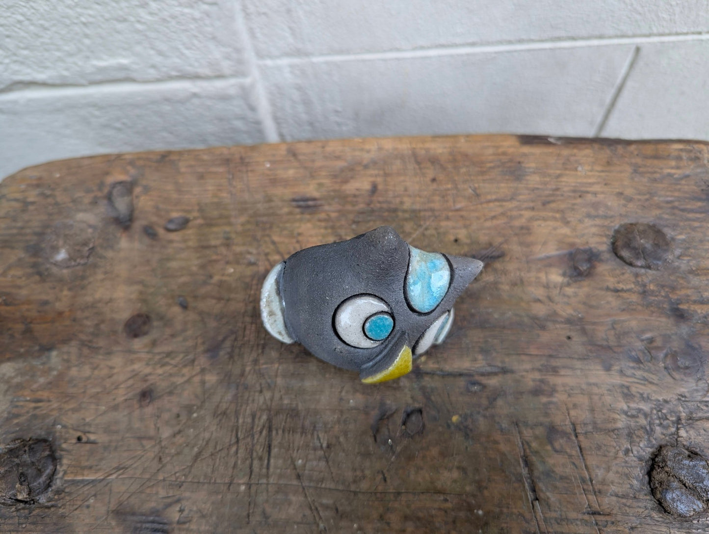 Raku - Gufetto - | Idee regalo, artigianato, arredamento, design, tessuti e tombolo | Milleidee di Alessandro Magrini, Anghiari, Toscana