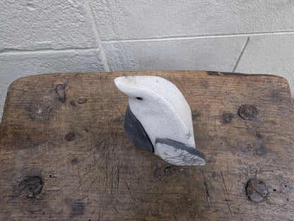 Raku - Pinguino - | Idee regalo, artigianato, arredamento, design, tessuti e tombolo | Milleidee di Alessandro Magrini, Anghiari, Toscana