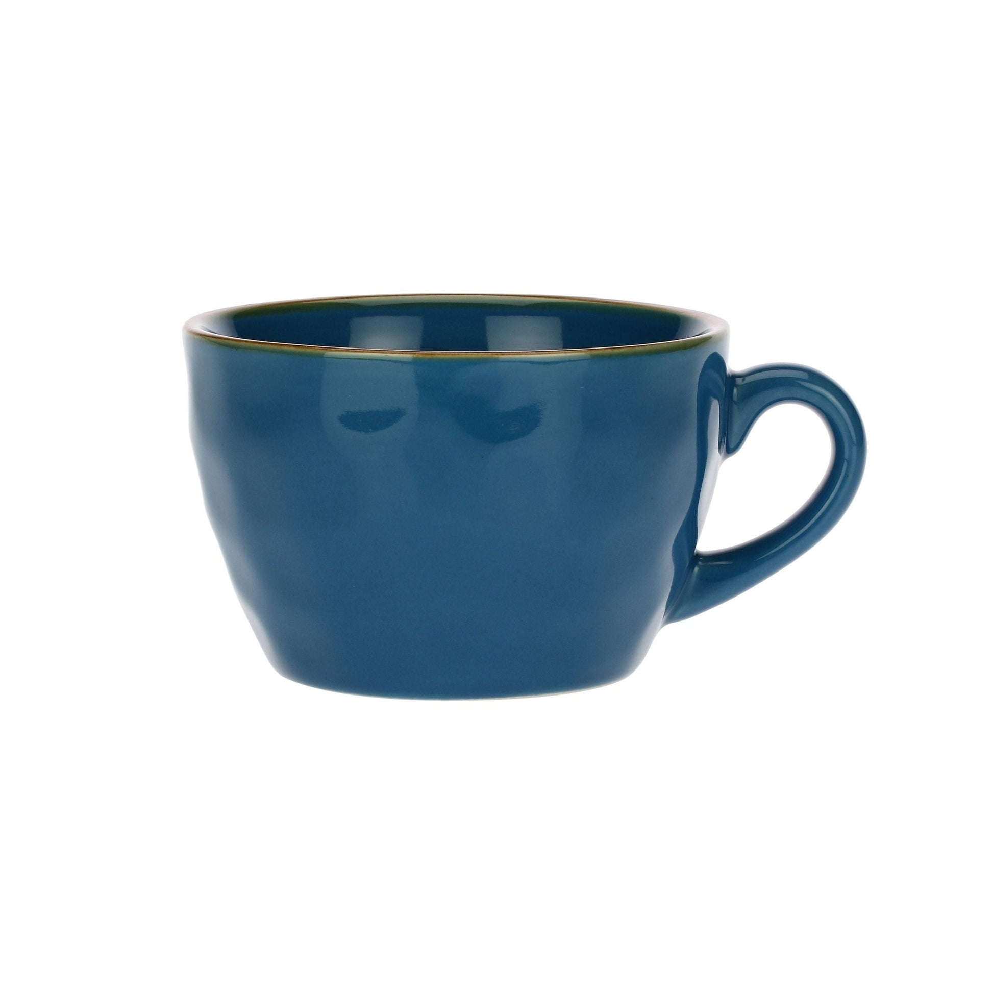 Rose & Tulipani - Tazza Colazione Concerto - Piatti in porcellana in stoneware di Rose e Tulipani | Idee regalo, artigianato, arredamento, design, tessuti e tombolo | Milleidee di Alessandro Magrini, Anghiari, Toscana