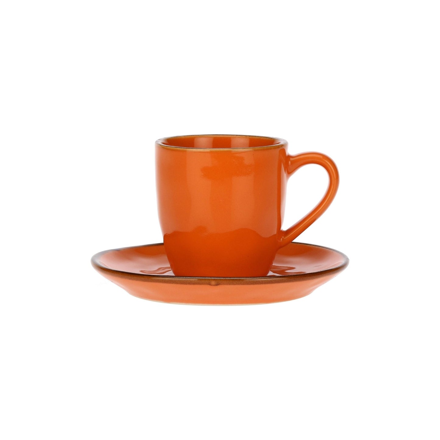 Rose & Tulipani - Tazzina Caffè Concerto - Piatti in porcellana in stoneware di Rose e Tulipani | Idee regalo, artigianato, arredamento, design, tessuti e tombolo | Milleidee di Alessandro Magrini, Anghiari, Toscana