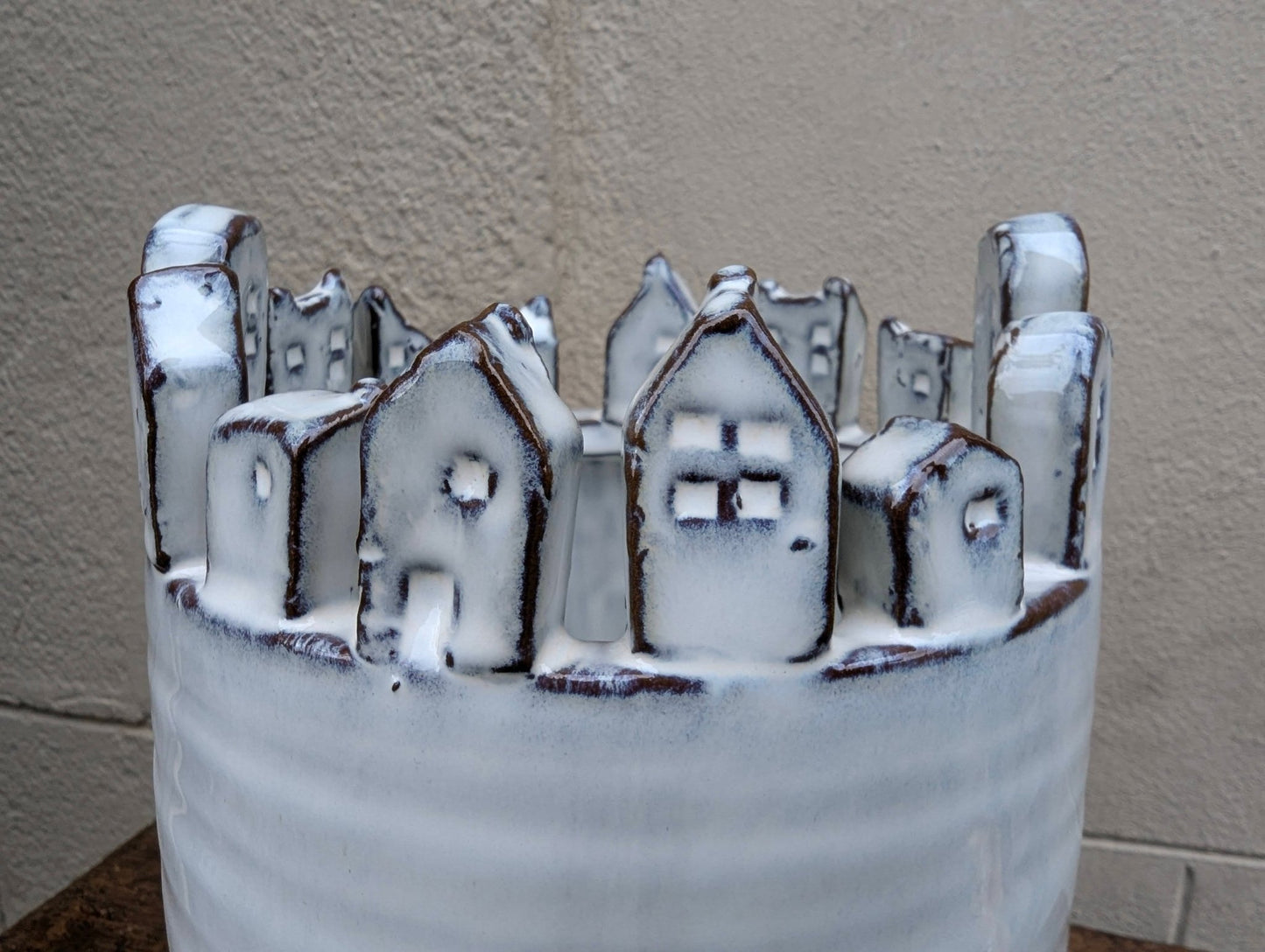 Vaso Castello grande - | Idee regalo, artigianato, arredamento, design, tessuti e tombolo | Milleidee di Alessandro Magrini, Anghiari, Toscana