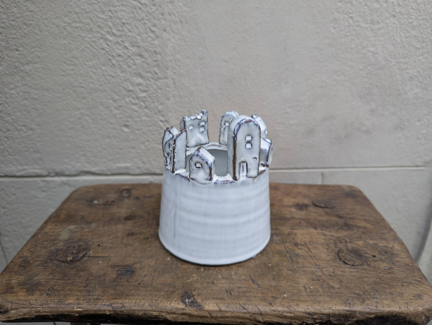 Vaso Castello piccolo - | Idee regalo, artigianato, arredamento, design, tessuti e tombolo | Milleidee di Alessandro Magrini, Anghiari, Toscana