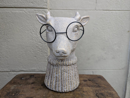 Vaso Daino - | Idee regalo, artigianato, arredamento, design, tessuti e tombolo | Milleidee di Alessandro Magrini, Anghiari, Toscana