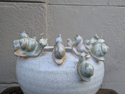 Vaso Lumache - | Idee regalo, artigianato, arredamento, design, tessuti e tombolo | Milleidee di Alessandro Magrini, Anghiari, Toscana