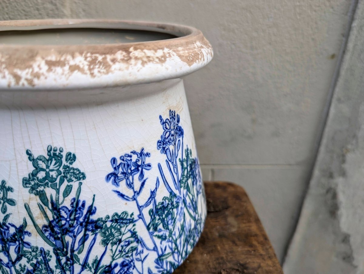 Vaso primavera L - | Idee regalo, artigianato, arredamento, design, tessuti e tombolo | Milleidee di Alessandro Magrini, Anghiari, Toscana
